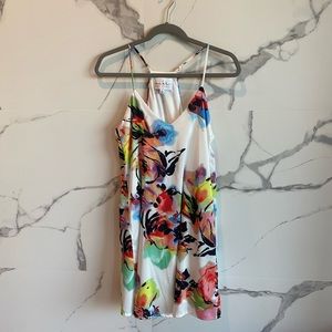 NICOLE MILLER Multicolored dress with pockets